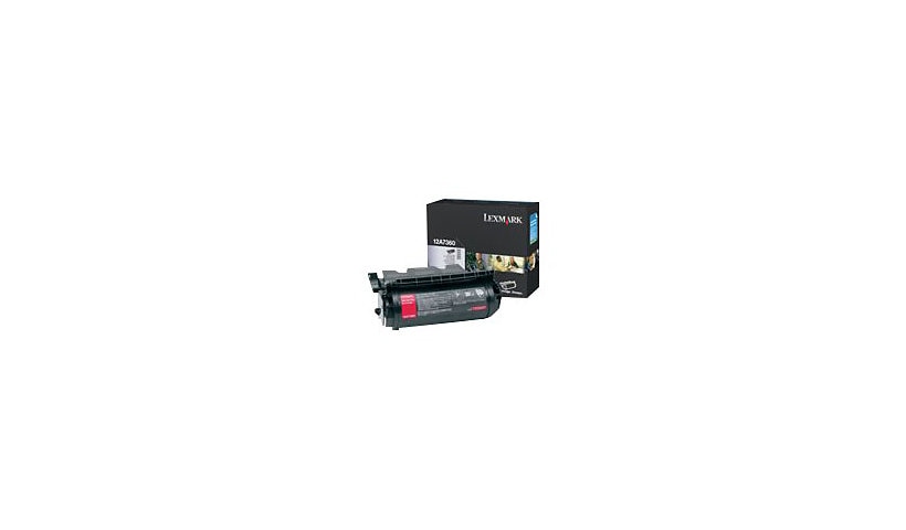 Lexmark - black - original - toner cartridge