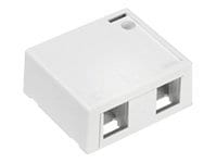 Leviton QuickPort Surface Mount Housing - modular insert housing