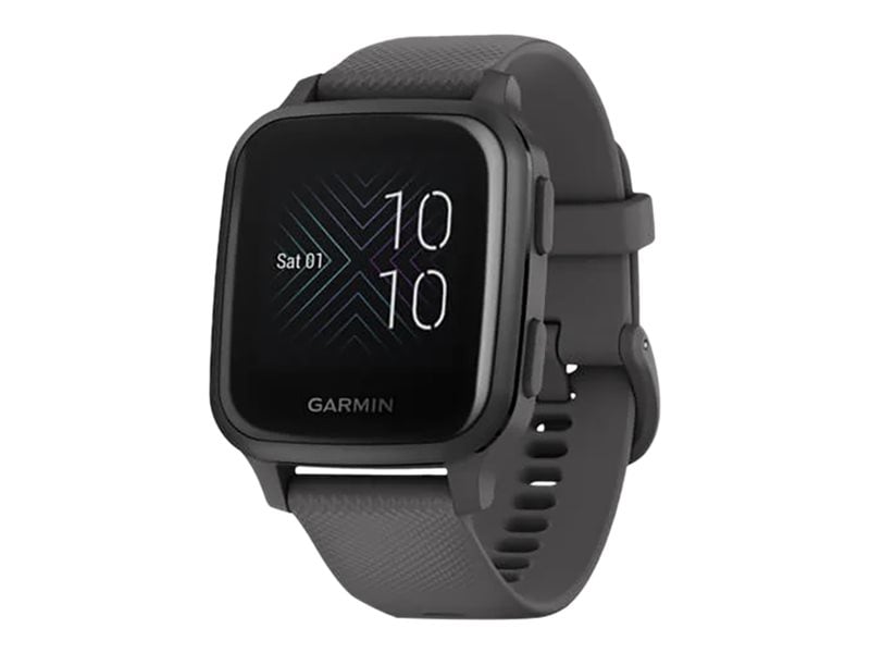 Garmin Venu Sq Sport Watch - 40 mm Shadow Gray Anodized Aluminum