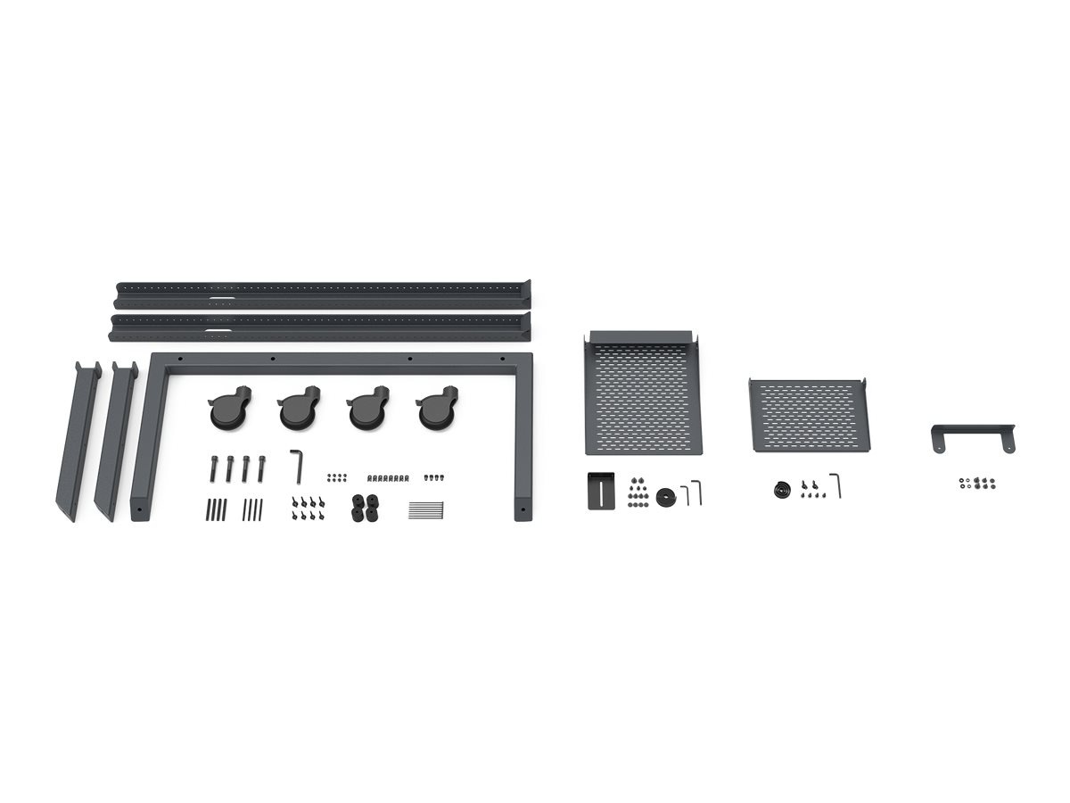 Thumbnail 4 of 12 for Heckler AV cart - for LCD display / video conferencing system - black gray