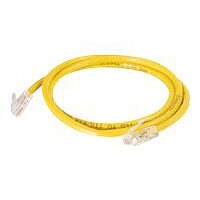 Quiktron Value Series patch cable - 5 ft - yellow