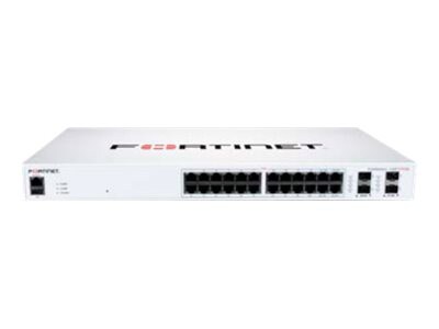 Fortinet FortiSwitch 124F-FPOE - switch - 24 ports - managed - rack-mountable