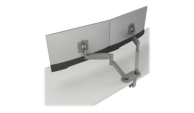 Chief Koncis Dual Arm Display Mount - For monitors up to 32" - Silver