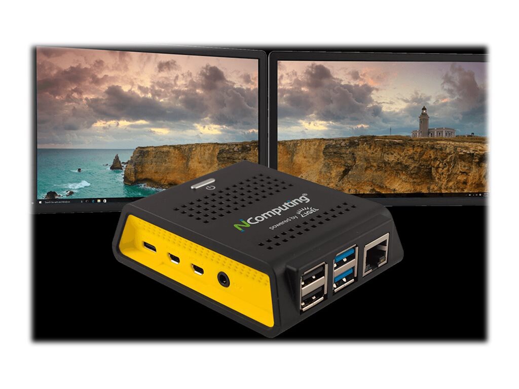 Thumbnail 3 of 5 for NComputing RX-series RX420 (IGEL) - USFF BCM2711 1.5 GHz - 2 GB - no HDD