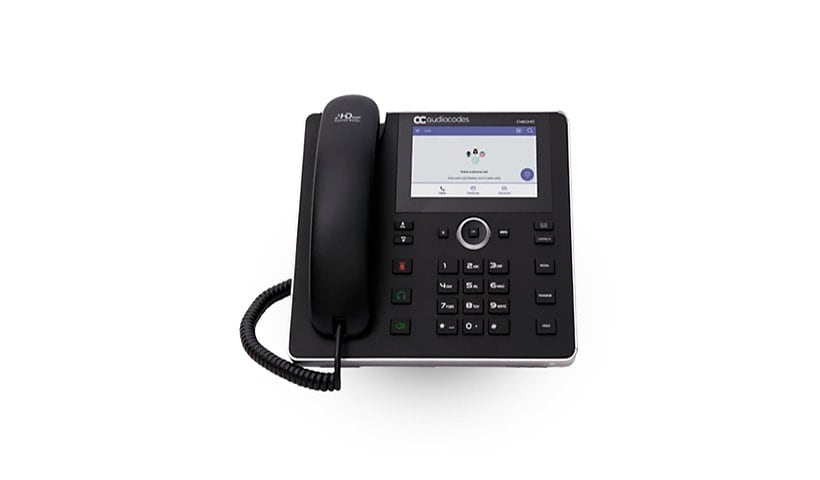 AudioCodes SFB C450HD IP Phone with Bluetooth and Wi-Fi