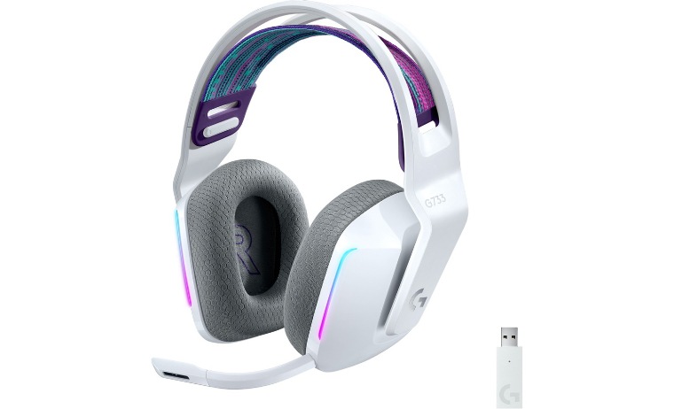 Logicool G733 LIGHTSPEED ワイヤレス RGB ゲーミング Logitech G733 Lightspeed Wireless RGB Gaming Headset - 981-000882