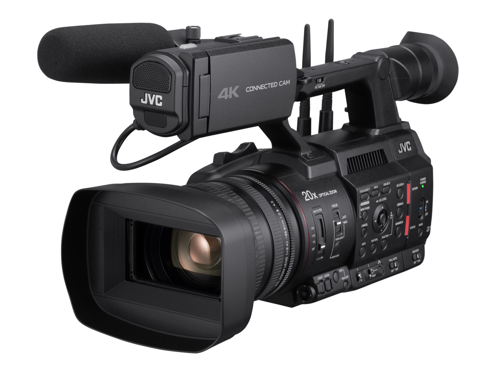 JVC CONNECTED CAM GY-HC550 - camcorder - storage: flash card, solid state d