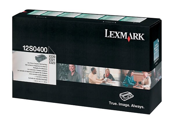 Lexmark Return Program 12S0400 Black Print Cartridge
