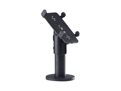 SpacePole DuraTilt with MultiGrip Plate - mounting kit - for credit card terminal - black
