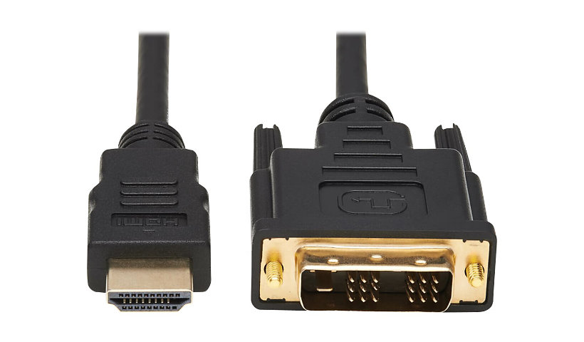 Eaton Tripp Lite Series Safe-IT HDMI to DVI-D Single-Link Antibacterial Adapter Cable (M/M), 1080p 60 Hz, Black, 6 ft.