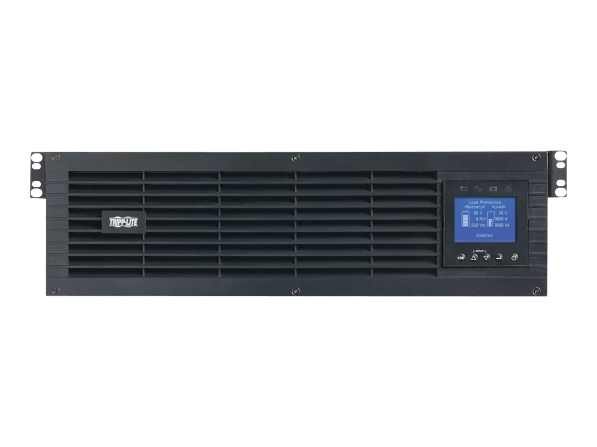 Tripp Lite 208/240V 5000VA 5000W On-Line UPS Unity Power Factor with Bypass PDU, Hardwire/L6-30P Input,