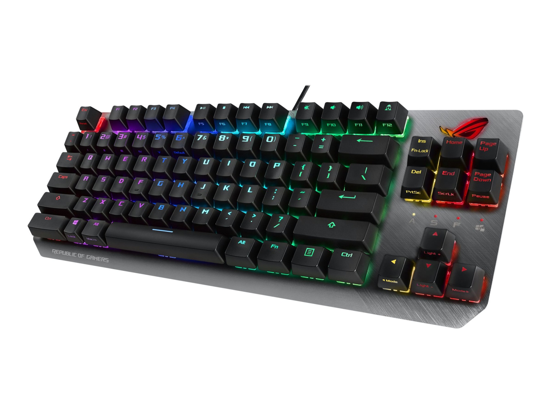 ASUS ROG Strix Scope TKL - keyboard - gray, black