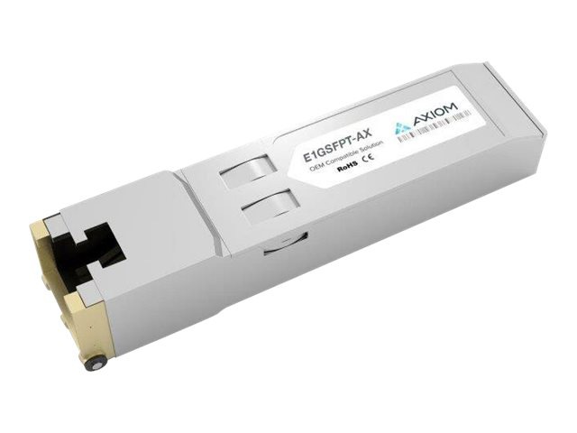 Axiom E1GSFPT-AX - SFP (mini-GBIC) transceiver module - 10Mb LAN, 100Mb LAN