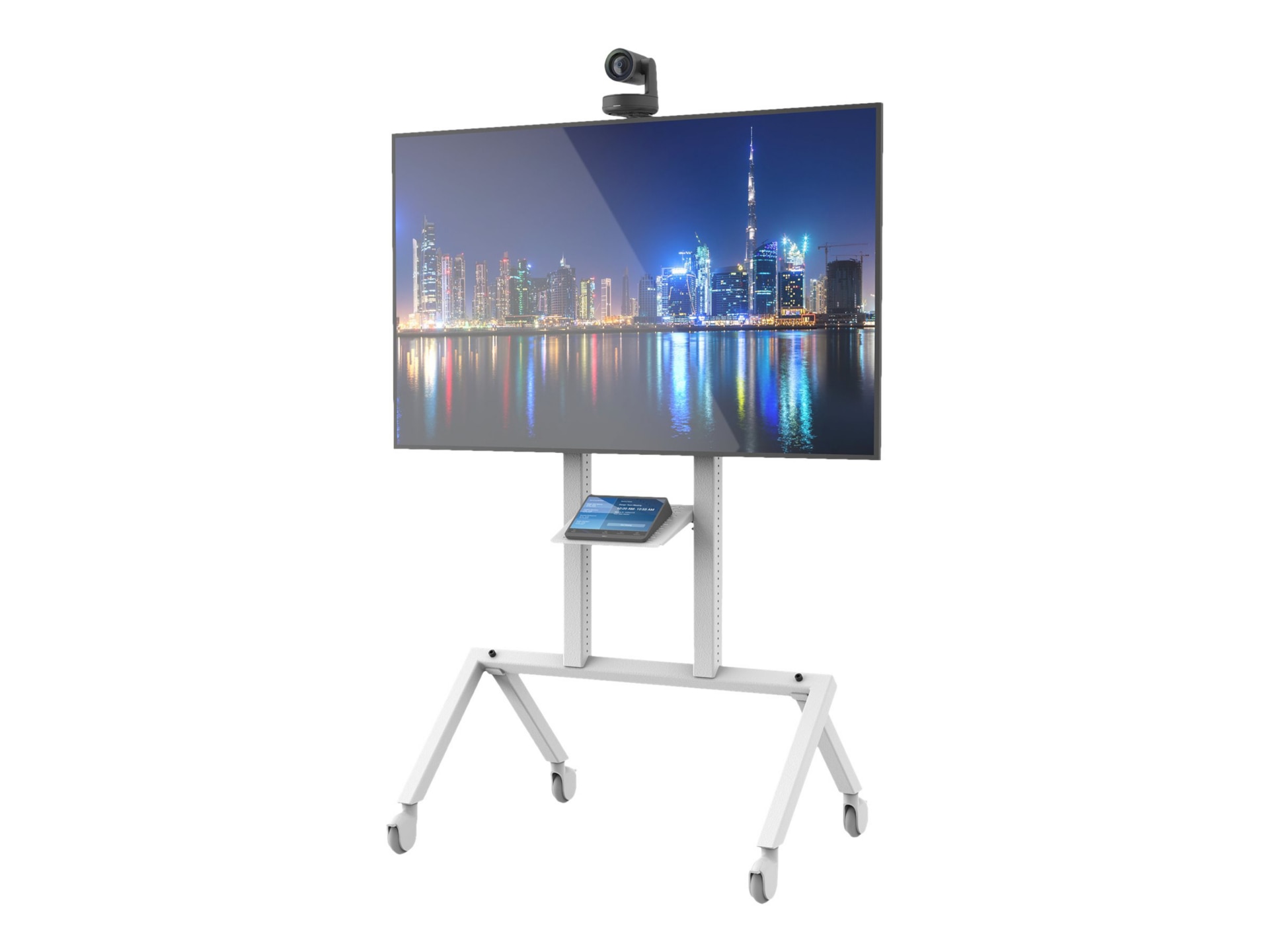 Heckler AV Prime cart - for LCD display / video conferencing system - white