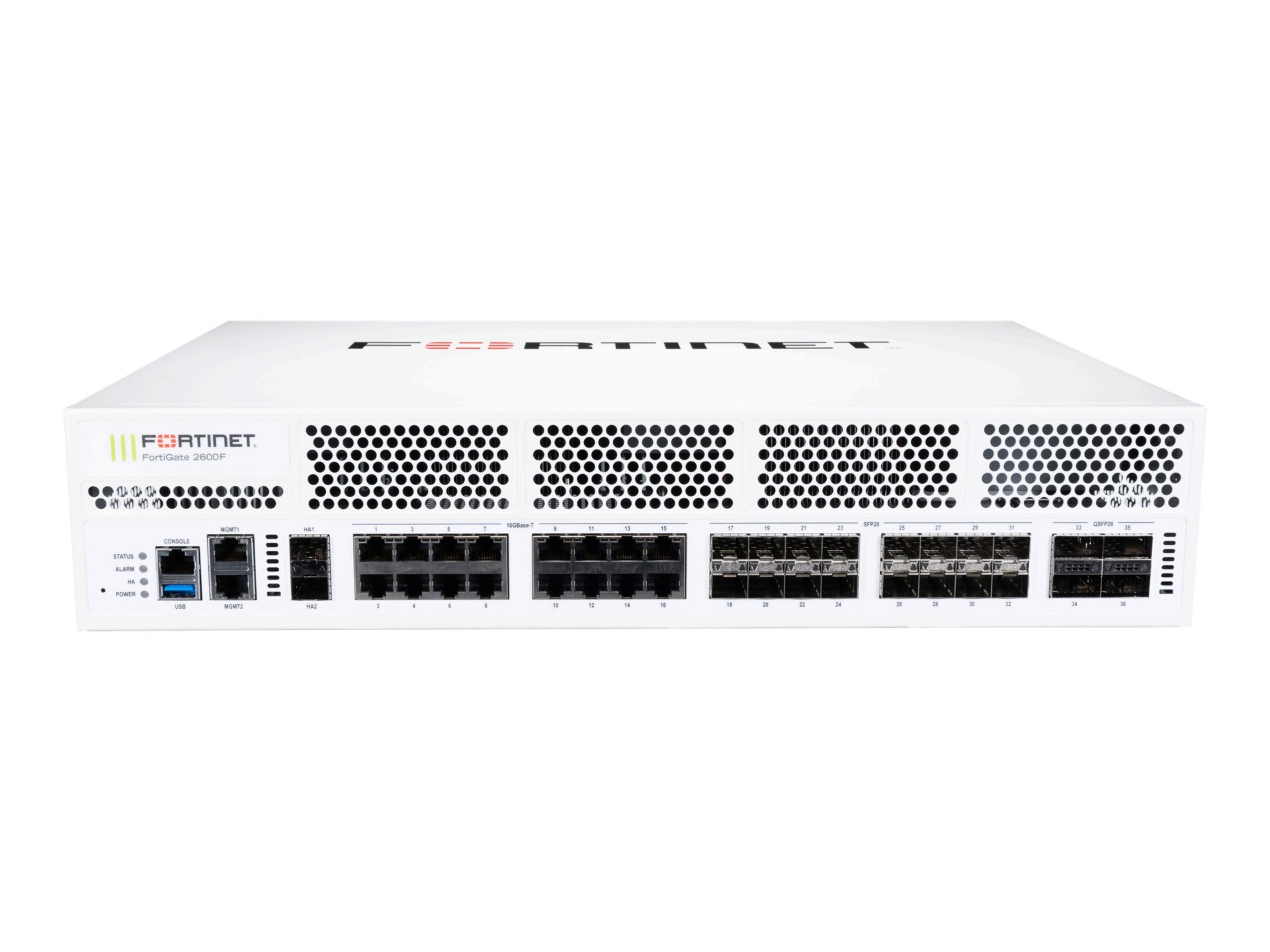 Fortinet FortiGate 2601F - security appliance - with 1 year 24x7 FortiCare