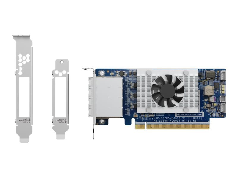 QNAP QXP-1620S-B3616W - storage controller - SATA 6Gb/s / SAS 12Gb/s / PCIe - PCIe 3.0 x16