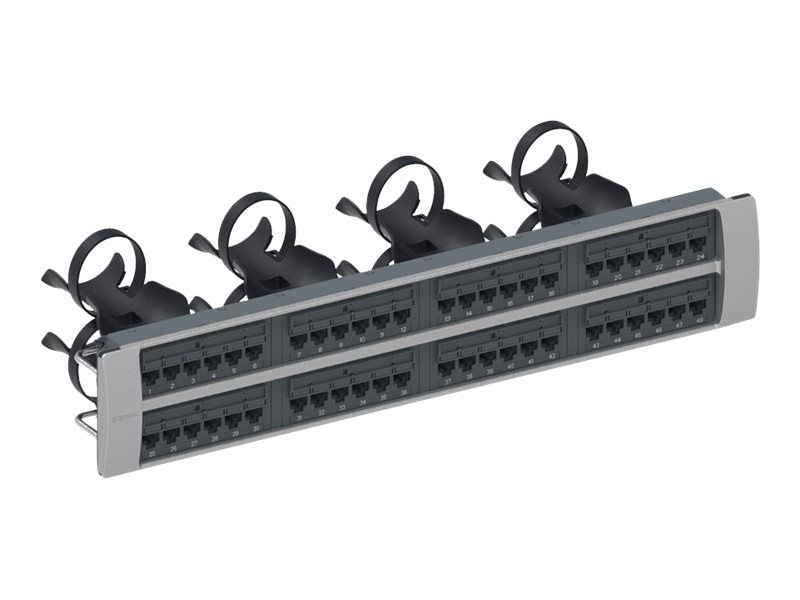 SYSTIMAX 360 GigaSPEED X10D 1100GS6 - patch panel - 2U - 19"