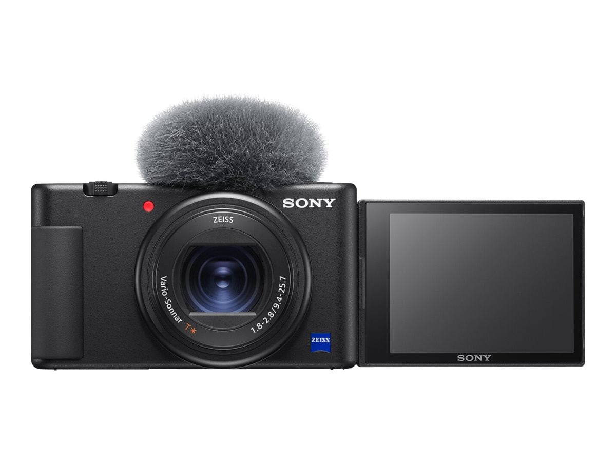 Sony ZV-1 - digital camera - ZEISS - DCZV1/B - Cameras - CDWG.com