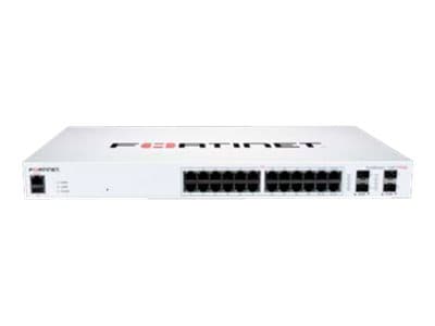 Fortinet FortiSwitch 124F-POE - switch - 12 ports - managed - rack-mountabl