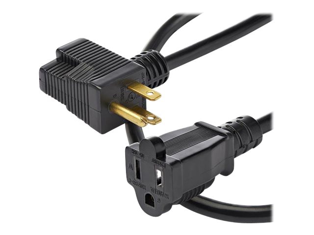 StarTech.com 1ft (0.3m) Short Extension Cord, 5-15P/R to 5-15R, 16AWG