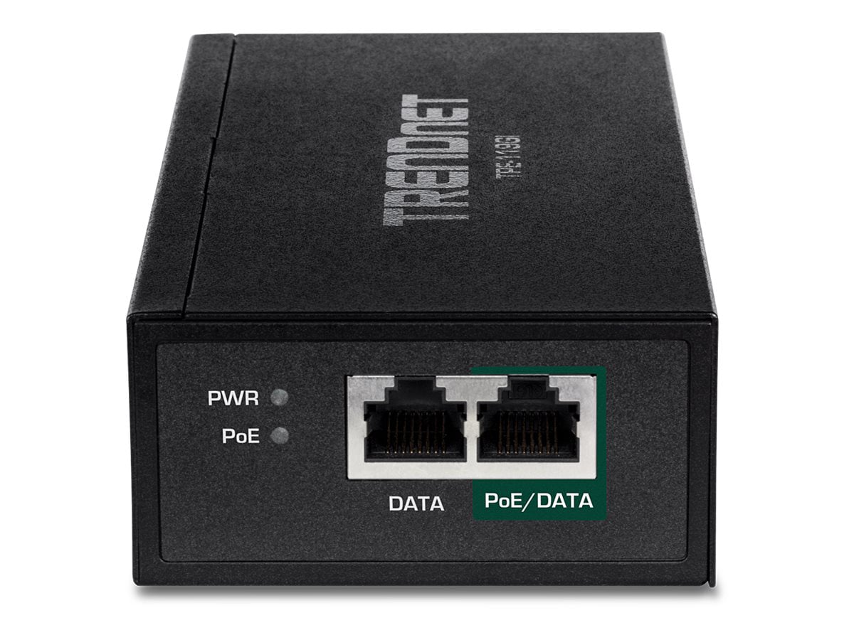 TRENDnet Gigabit PoE++ Injector, Convert A Non-PoE Port to A PoE++ Gigabit Port, PoE (15.4W), PoE+ (30W), Or PoE++