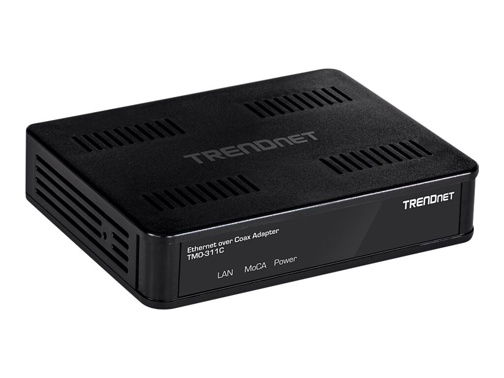 TRENDnet TMO-311C - media converter - 10Mb LAN, 100Mb LAN, GigE, MoCA 2.0 - TAA Compliant