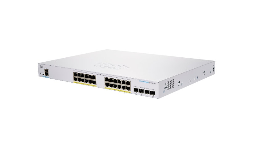 Cisco Business 250 Series CBS250-24FP-4G - switch - 28 ports - smart - rack-mountable
