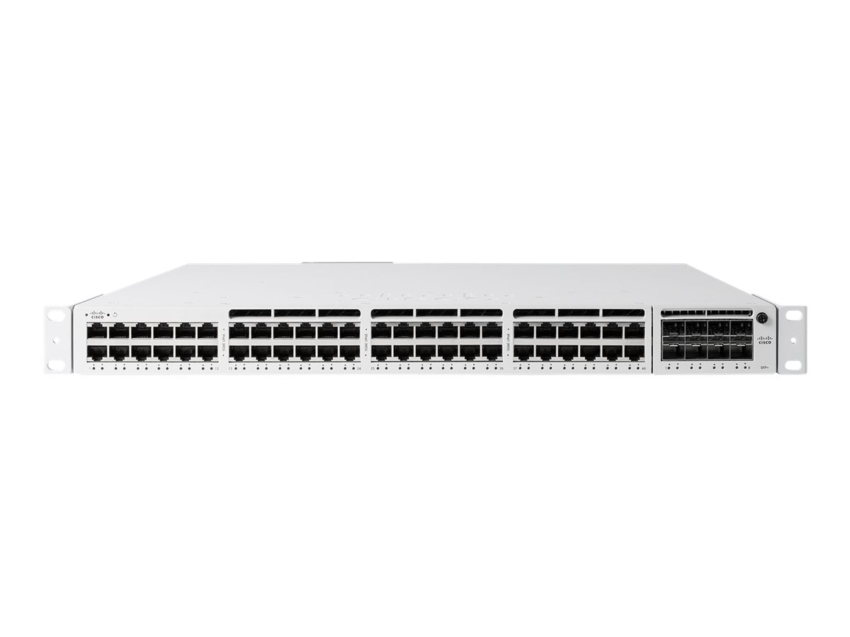 Cisco Meraki Cloud Managed MS390-48P - switch - 48 ports - managed - rack-mountable