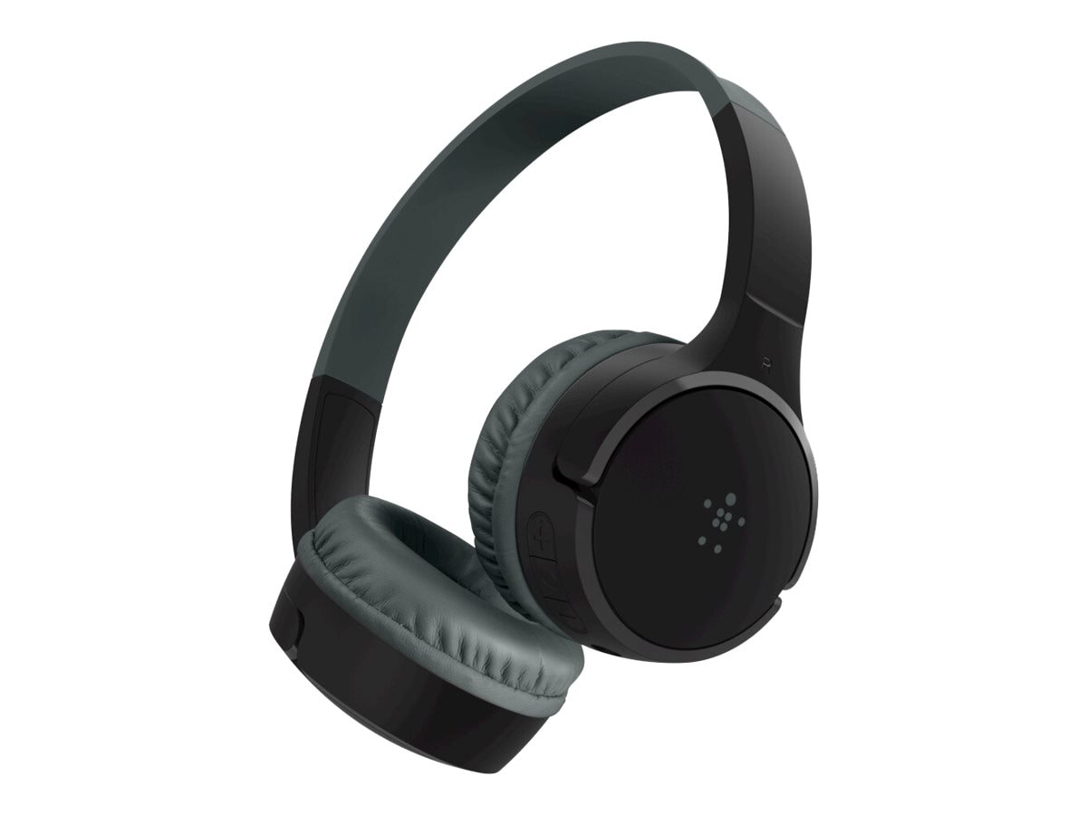 Belkin SOUNDFORM Kids Over-Ear Headphones w/ Case - Black