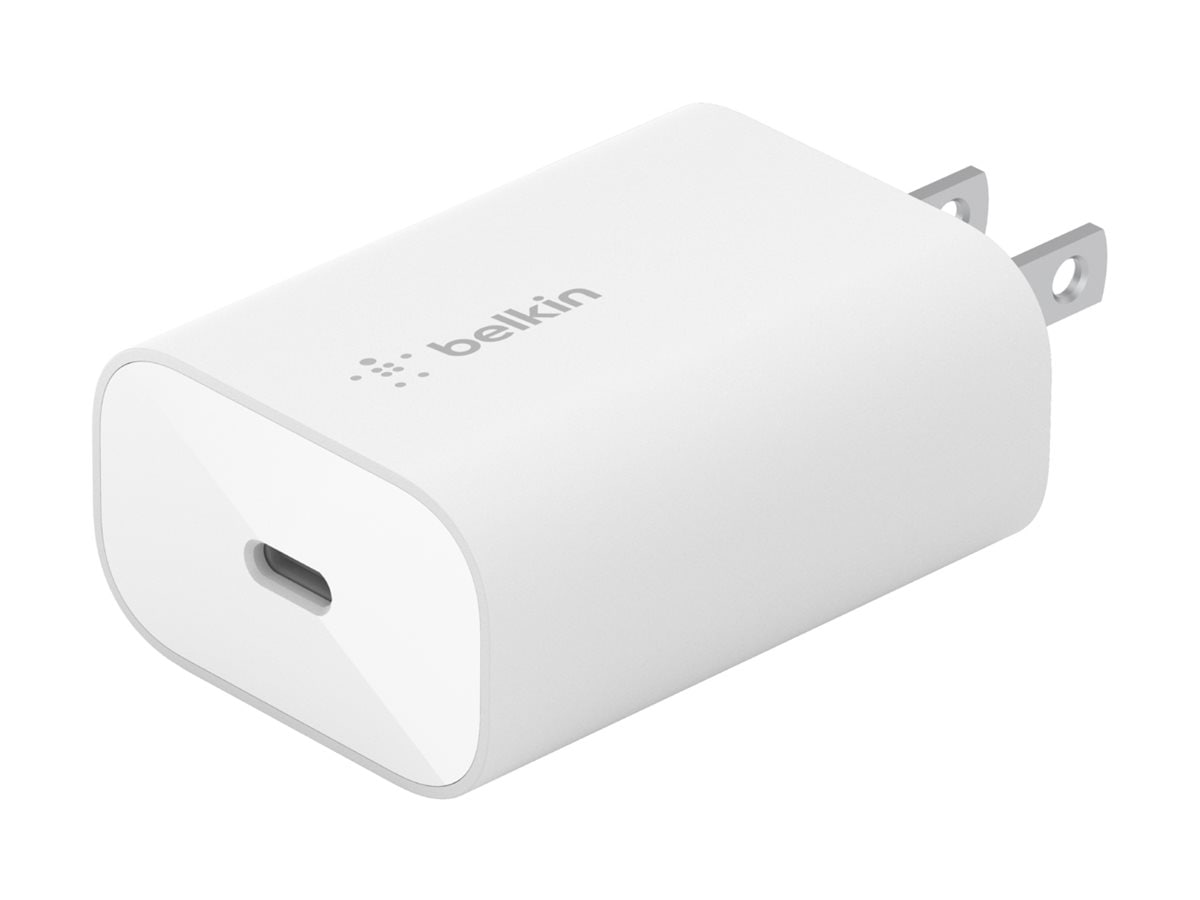 Belkin USB-C PD 3.0 PPS Wall Charger 25W - White