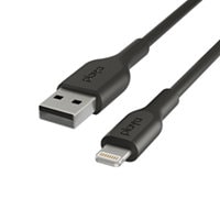 Playa by Belkin Lightning to USB-A Charge Cable MFi-Certified - 3ft - Black