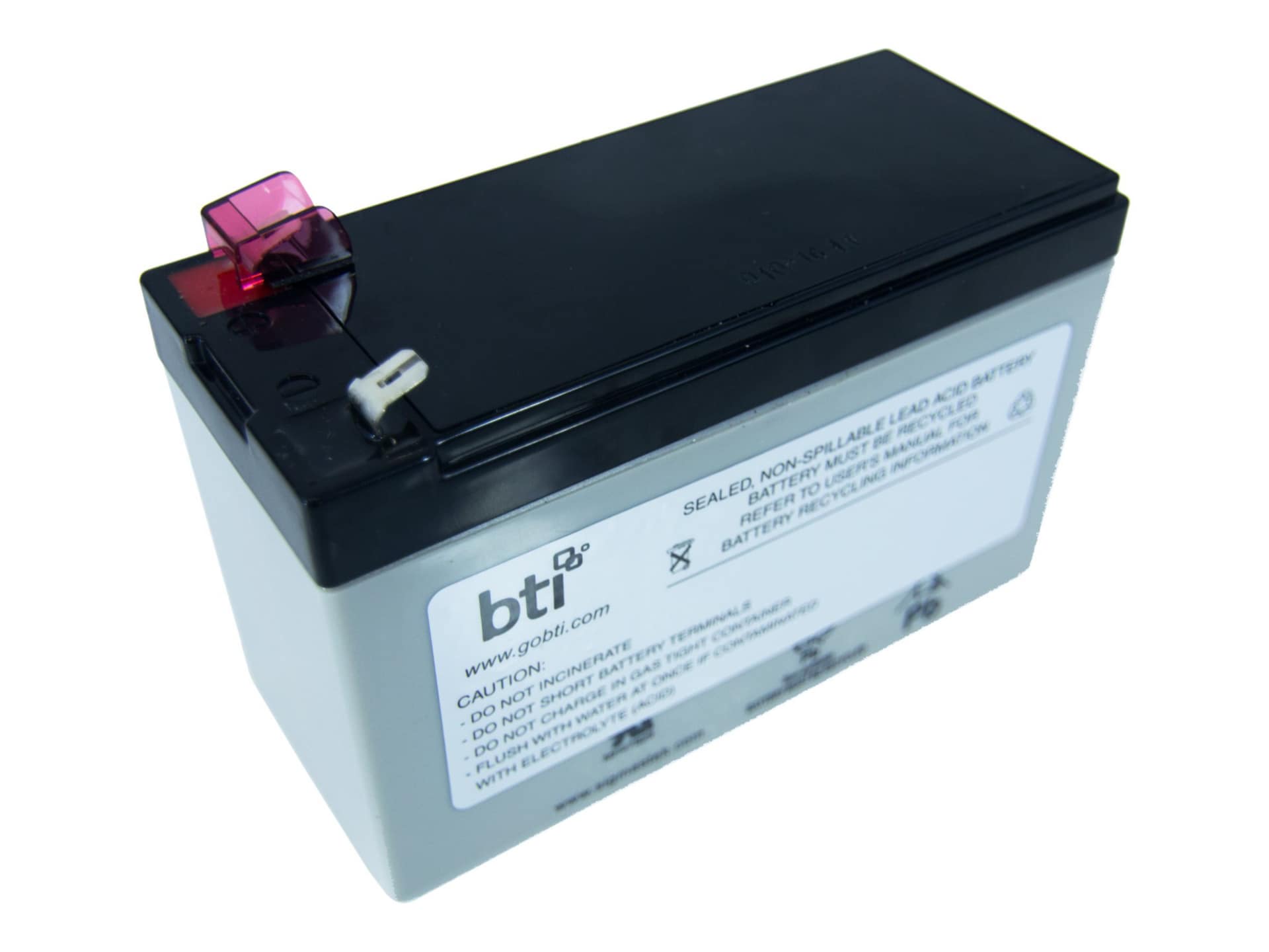 BTI APCRBC158-SLA158 SEALED LEAD ACID BATTERY FOR APC BACK-UPS PRO BX1000M,
