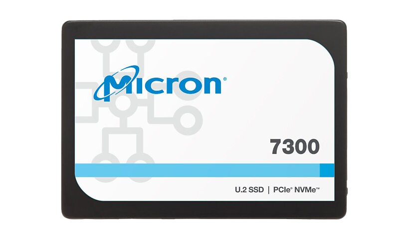 Micron 7300 MAX - SSD - 6.4 TB - U.2 PCIe 3.0 x4 (NVMe) - TAA Compliant
