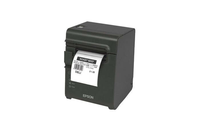Epson TM-L90 Plus Label and Barcode Printer with Ethernet and Wireless USB Adapter