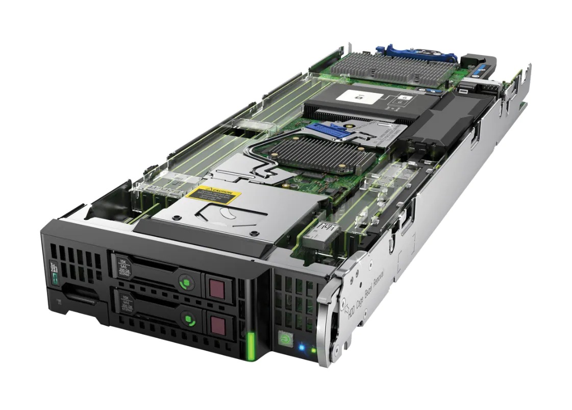 HPE ProLiant BL460c Gen9 2x E5-2640 v3 16x16GB Blade Server