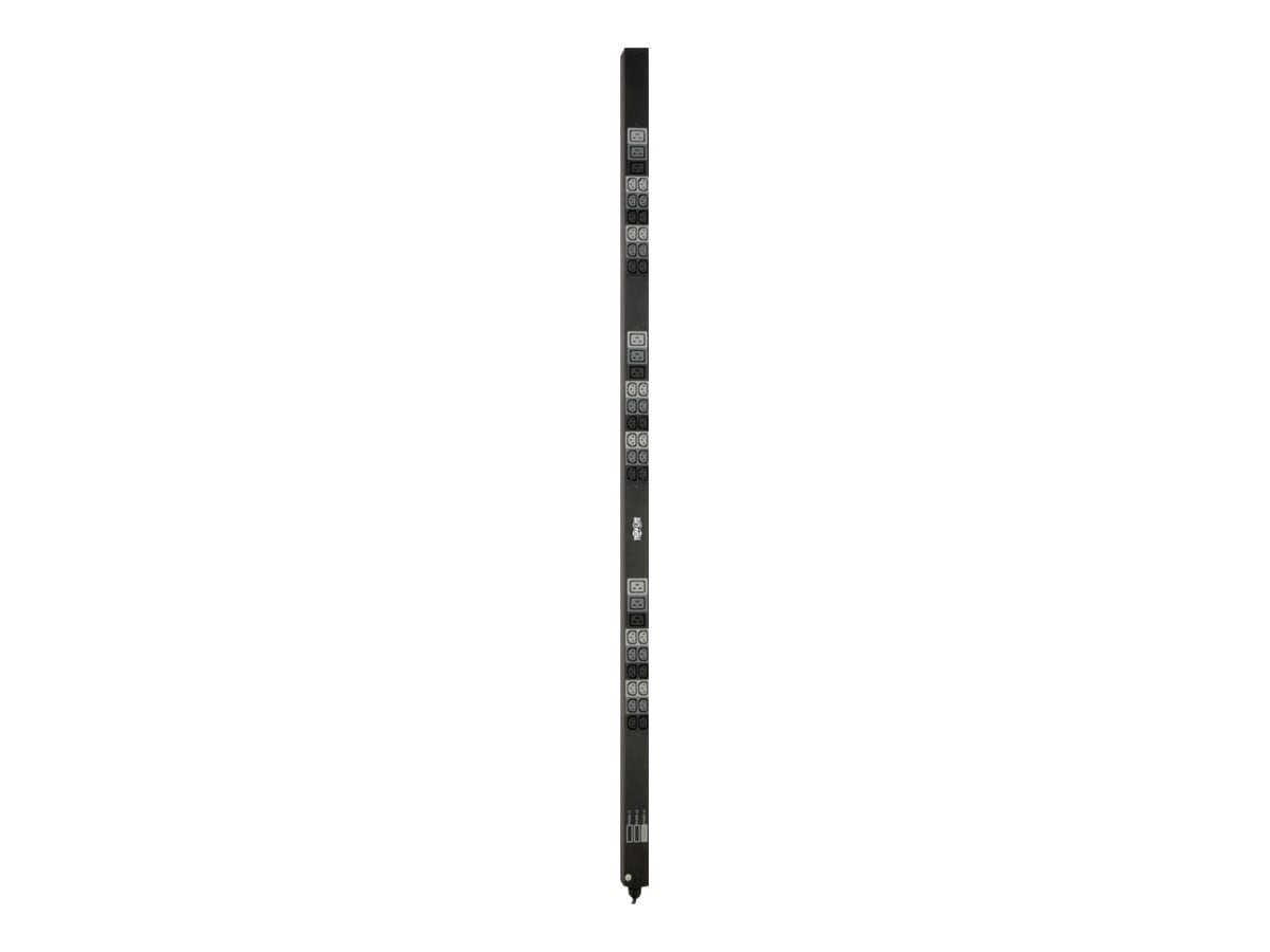 Eaton Tripp Lite Series 11.5kW 208V-240V 3-Phase Basic PDU - 45 Outlets (36 C13, 9 C19), IEC 309 16/20A Red 360-415V