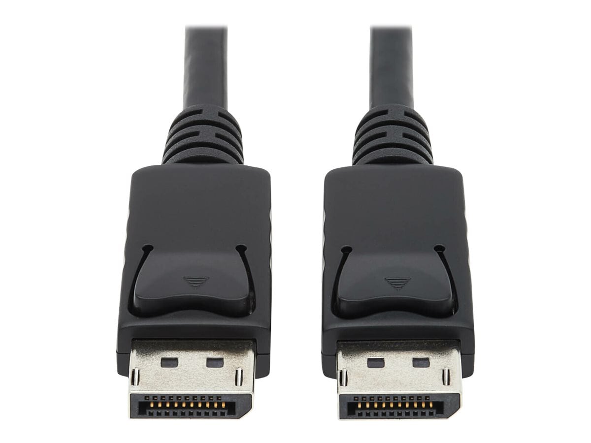 Eaton Tripp Lite Series Safe-IT High-Speed DisplayPort Antibacterial Cable with Latching Connectors (M/M), UHD 4K 60 Hz,