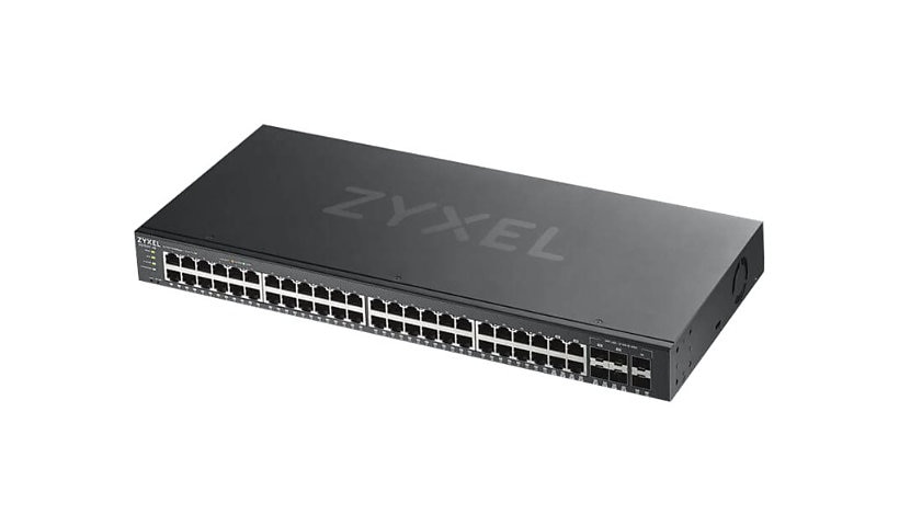Zyxel GS1920-48v2 - switch - 48 ports - smart - rack-mountable