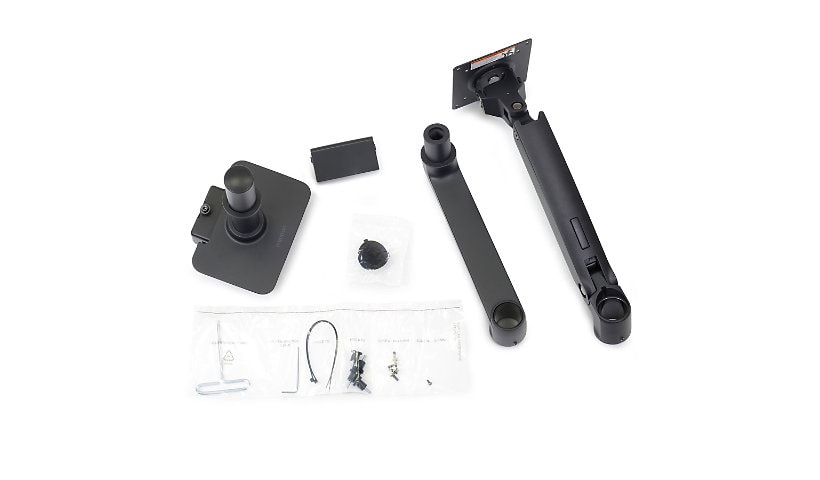 Ergotron LX Desk Monitor Arm mounting kit - for monitor - matte black