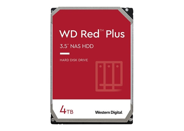 WD 4TB RED PLUS 5.4K 3.5" SATA