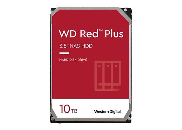 WD Red Plus WD101EFBX - hard drive - 10 TB - SATA 6Gb/s