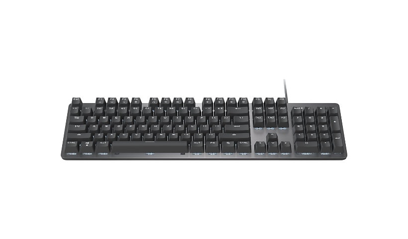 Logitech K845 Mechanical Illuminated Corded Aluminum Keyboard TTC Switches - Red (Linear) - clavier