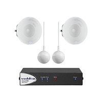 Vaddio EasyTALK USB Camera Audio Kit - Includes Ceiling Speakers, CeilingMIC Conferencing Microphone and EasyUSB Mixer -