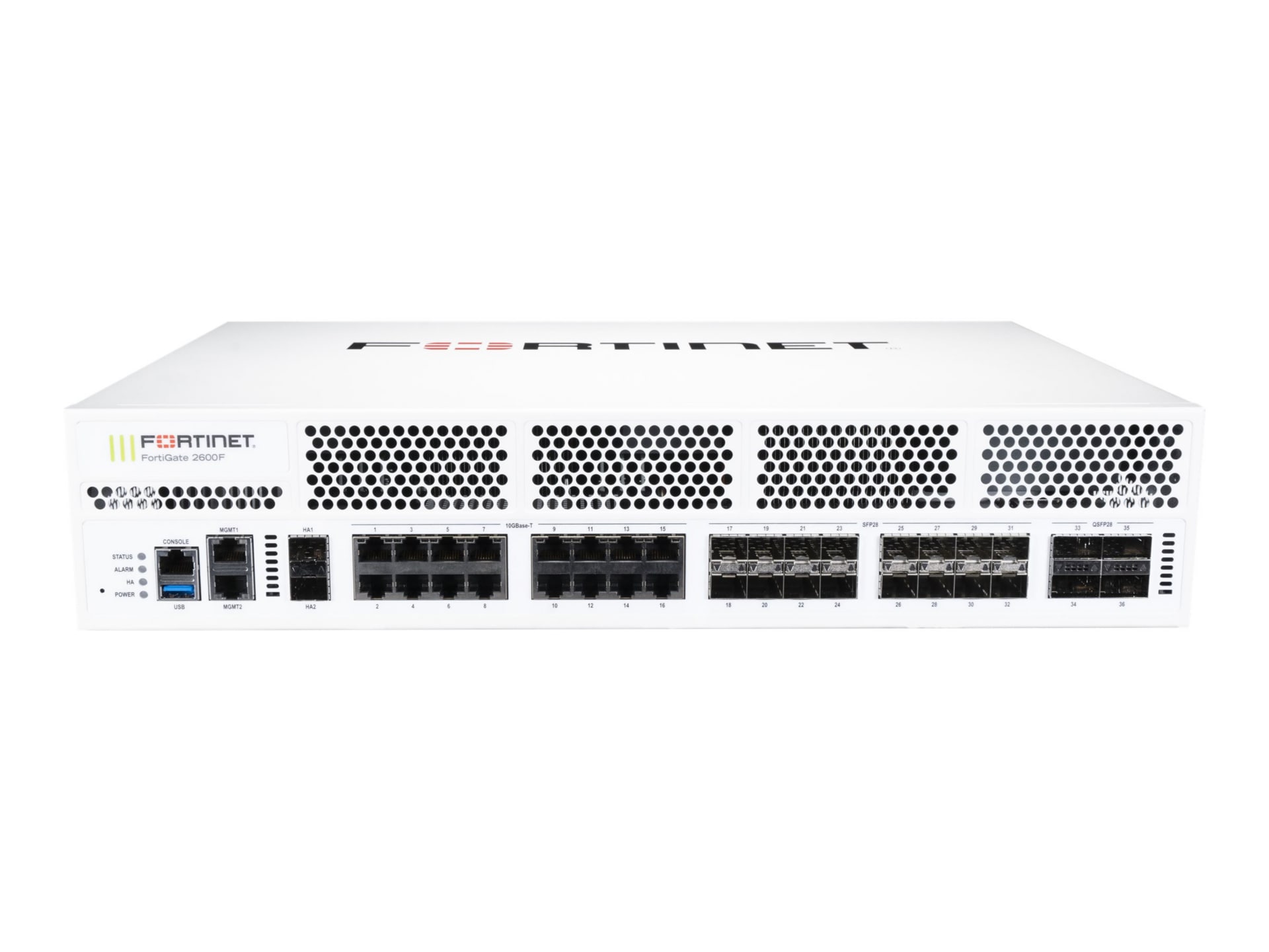 Fortinet FortiGate 2601F - security appliance - with 3 years FortiCare 24X7