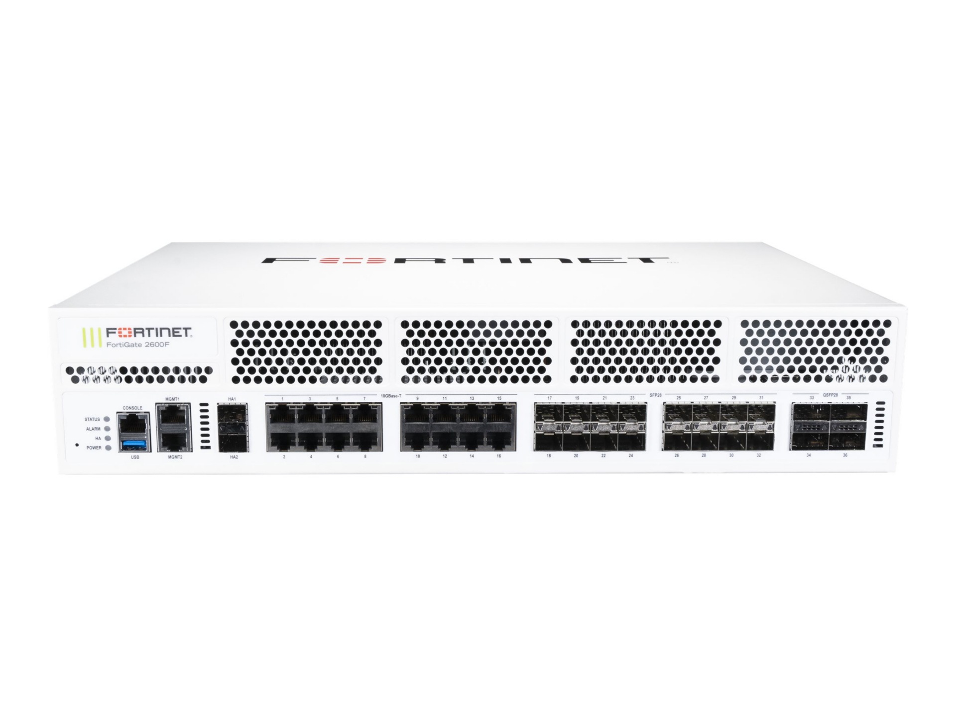 Fortinet FortiGate 2601F - security appliance - with 3 years FortiCare 24X7 Support + 3 years FortiGuard Enterprise