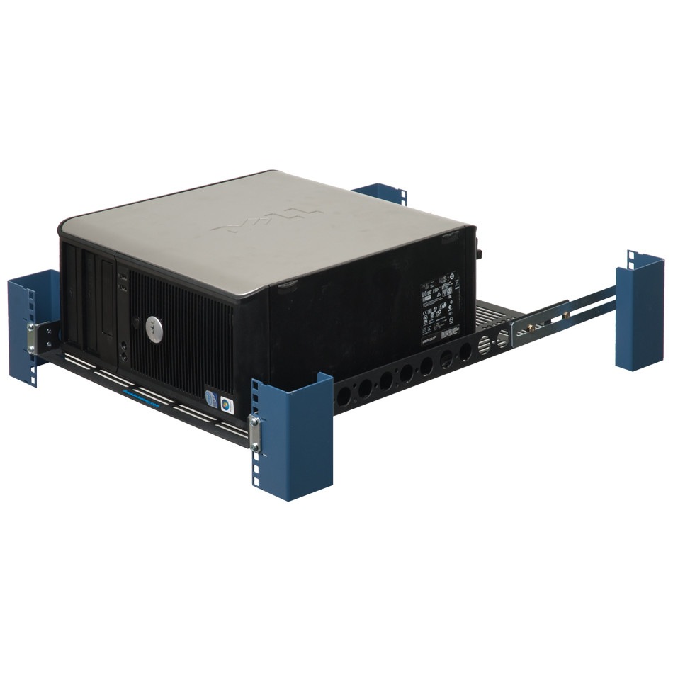 Thumbnail 2 of 21 for Rack Solutions 1U 108 Fixed Shelf 24in Depth