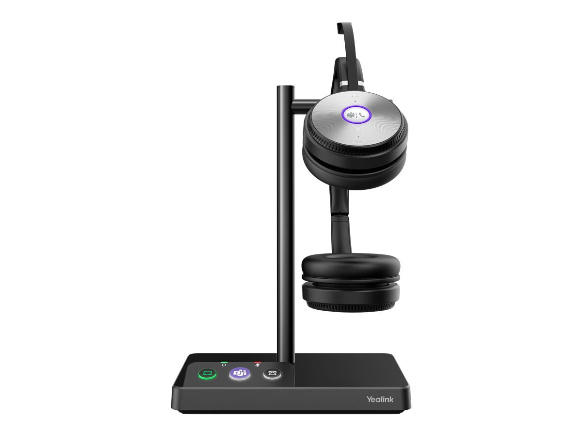 Yealink WH62 Dual - for Microsoft Teams - headset - WH62-DUAL-TEAMS ...