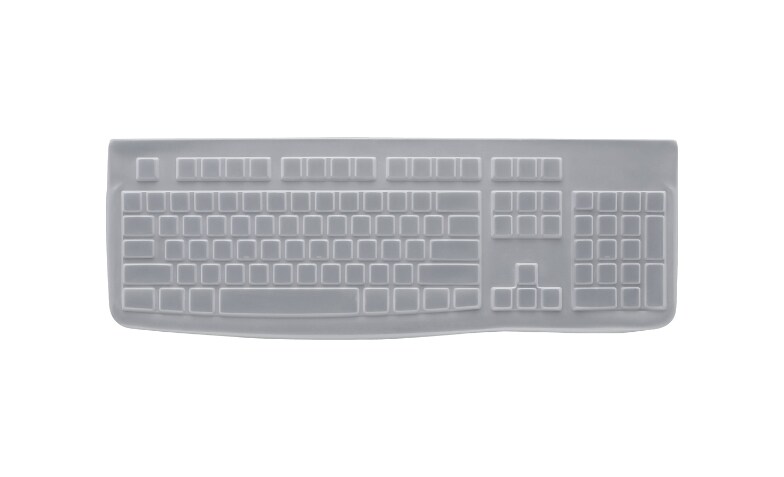 Diplomat spredning Bevidst Logitech Protective Cover for K120 Keyboard for Education - keyboard cover  - 956-000015 - Office Furniture - CDW.com