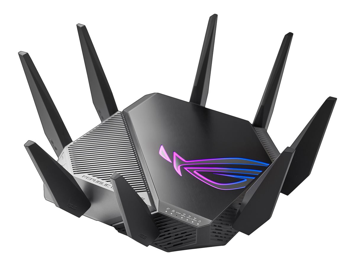 ASUS ROG Rapture GT-AXE11000 - wireless router - Wi-Fi 6 - desktop