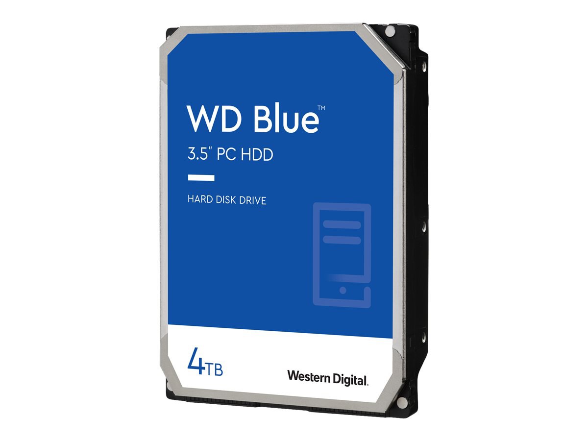 WD Blue WD40EZAZ - hard drive - 4 TB - SATA 6Gb/s - WD40EZAZ - Hard ...